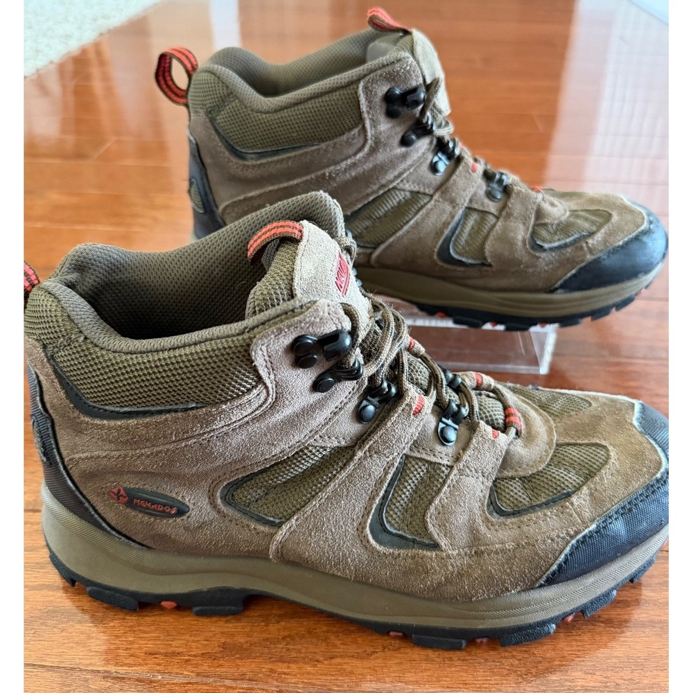 Nevados Boomerang II Mid Mens Hiking Boots Size 9.5 Suede Mesh Panels Gorpcore